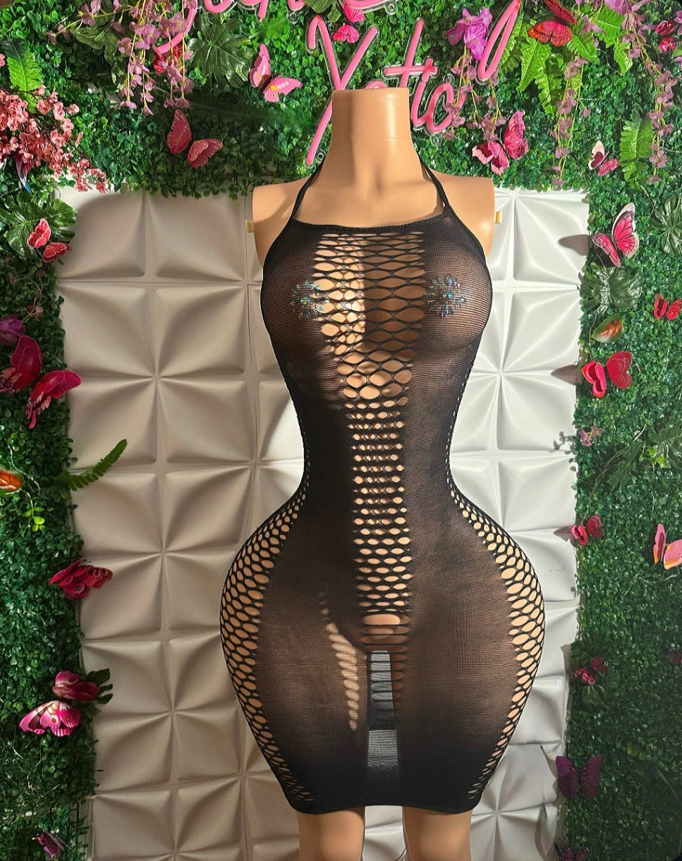 Western Temptress Mesh Dress One Size Fits All Sizes