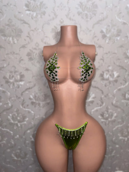 Dripping In Diamonds — Crystal Bikini Birthday Set