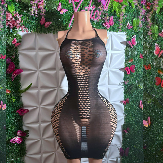 Western Temptress Mesh Dress One Size Fits All Sizes