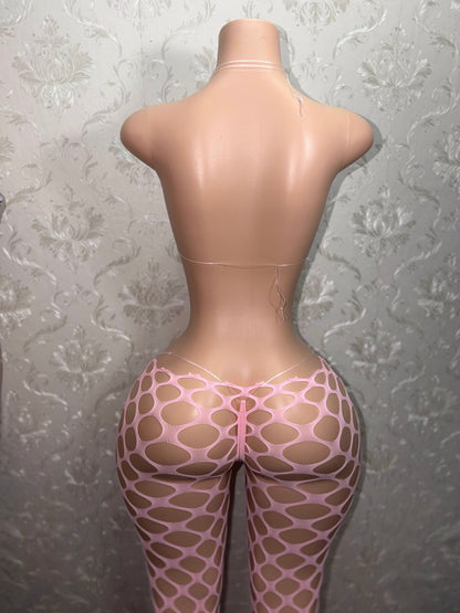 Stella Best Seller Cutoff Pothole Fishnet Legging Only Fits XS-XL