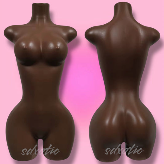 Half Body Coffee Brown Mannequin Wholesale