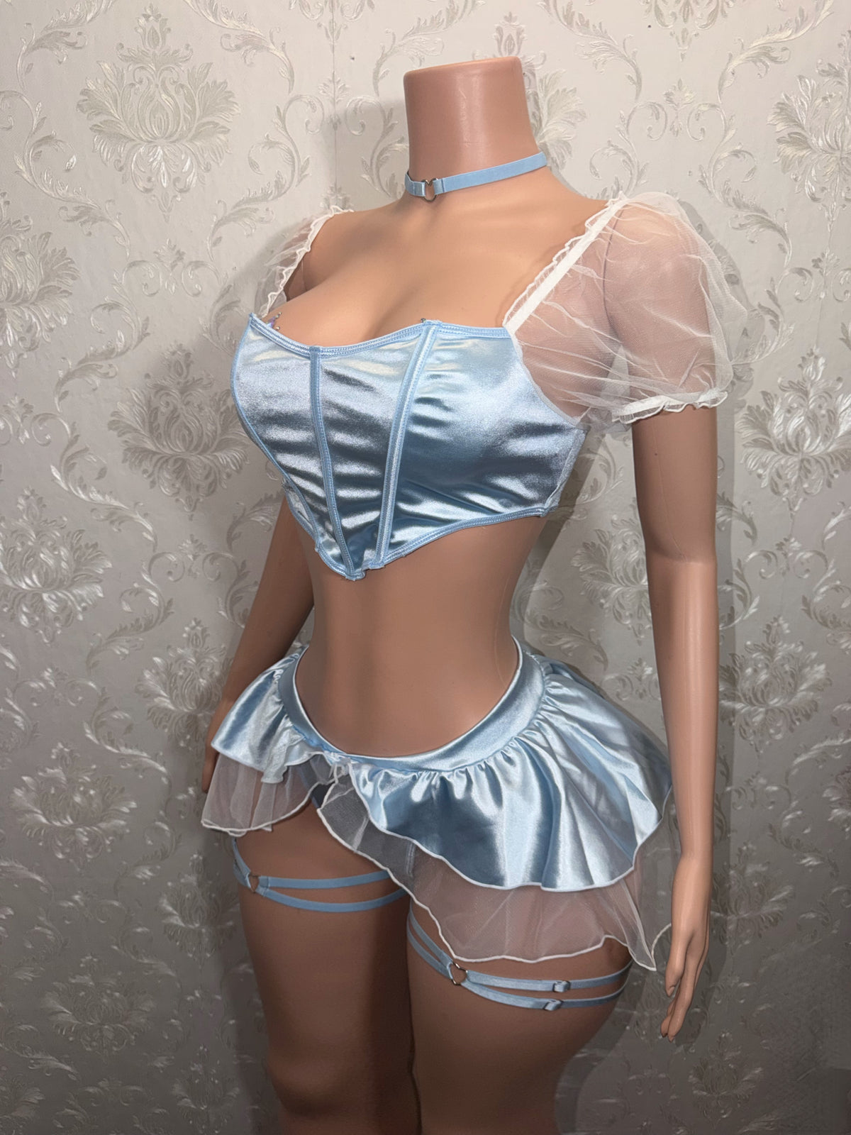 Glass Slipper Princess Costume 5 Piece Set