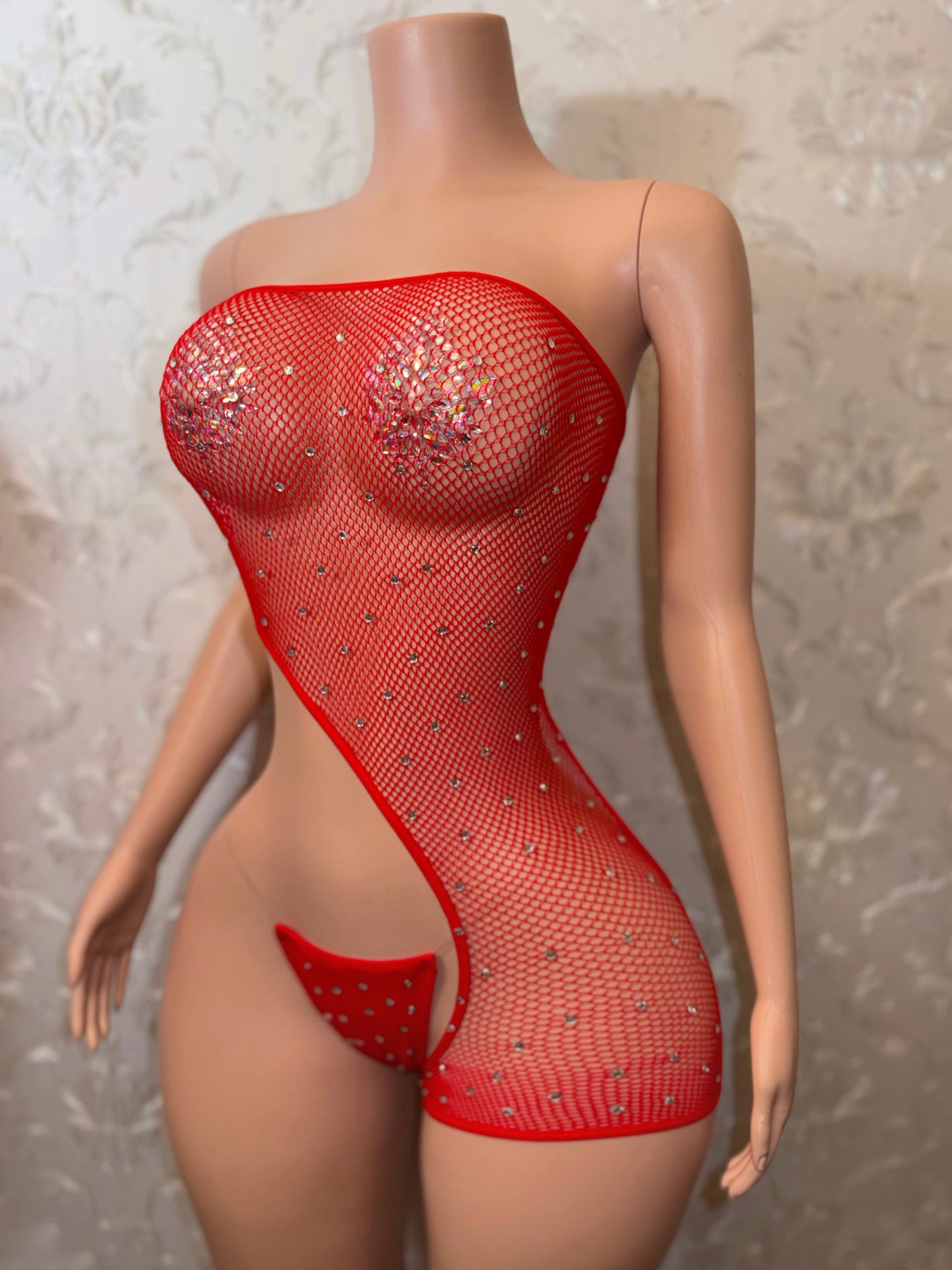 Boss Chick 2 Mesh Romper Set Fits XS-L