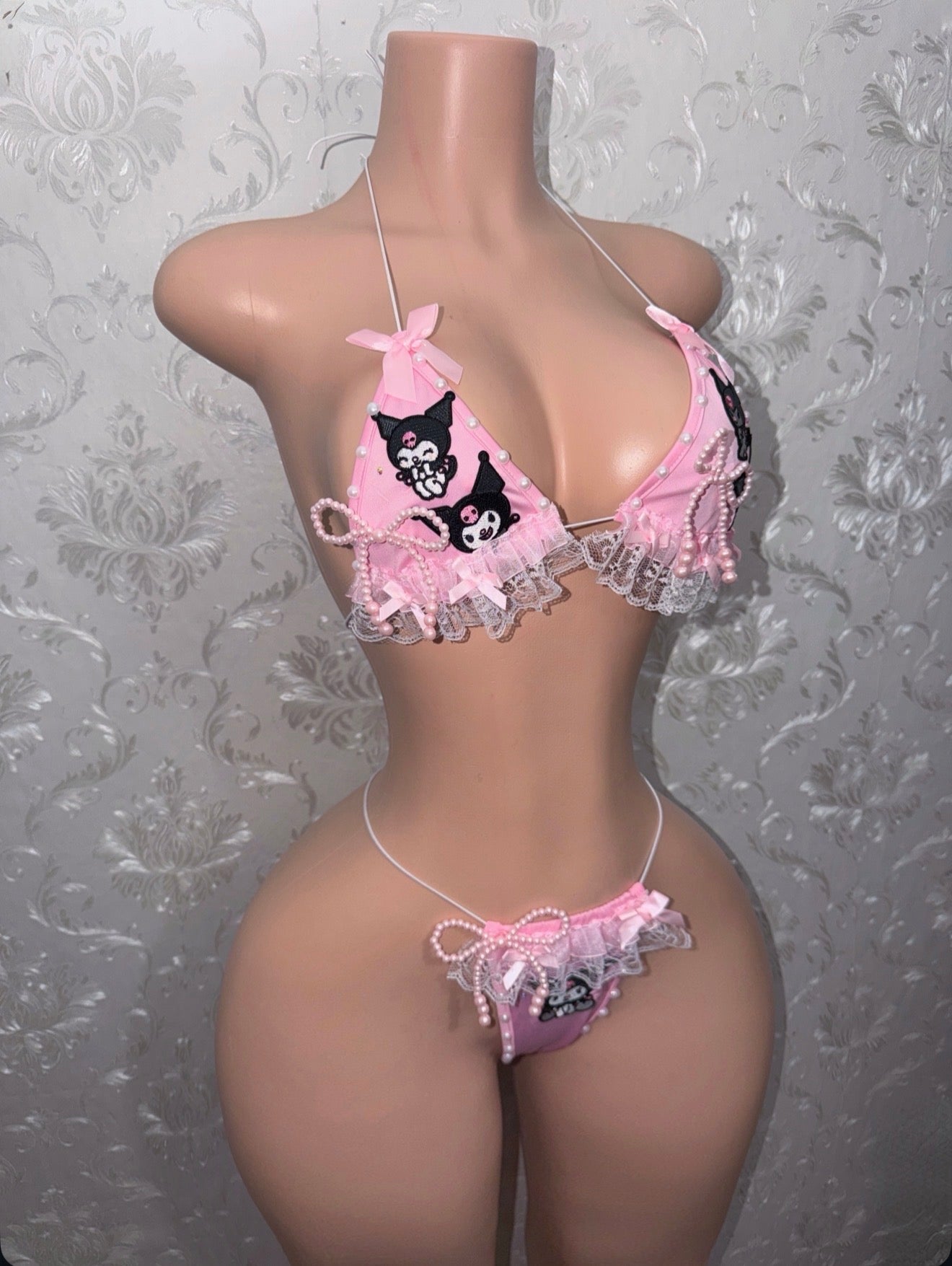 Kawaii Kouture Custom Ruffle Trim Bikini
