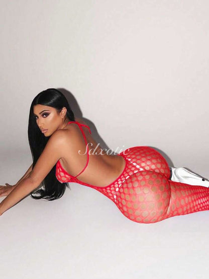 Suki Fishnet Bodystocking Fits XS-L