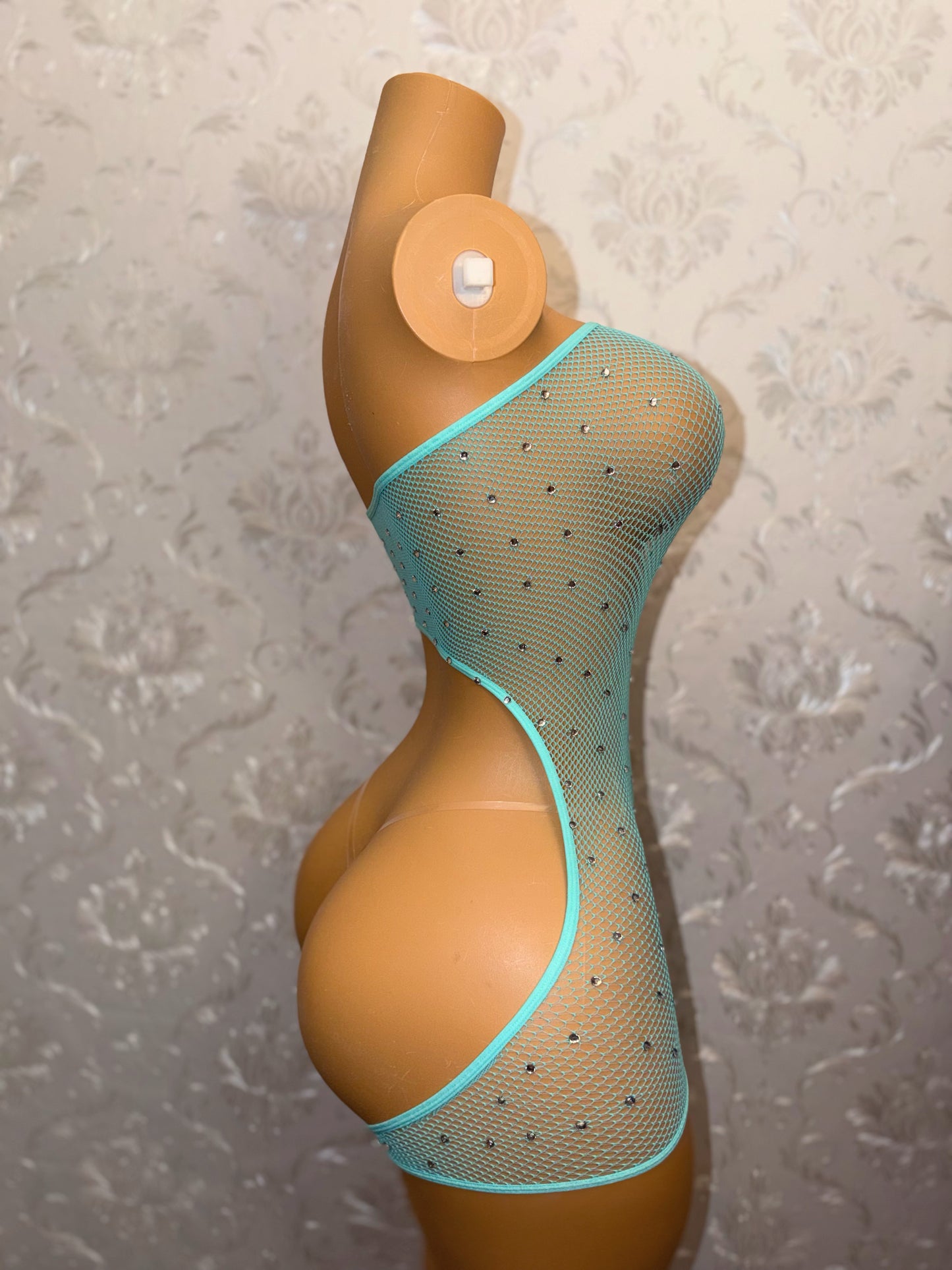 Boss Chick 2 Mesh Romper Set Fits XS-L