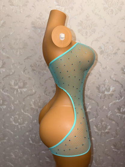 Boss Chick 2 Mesh Romper Set Fits XS-L