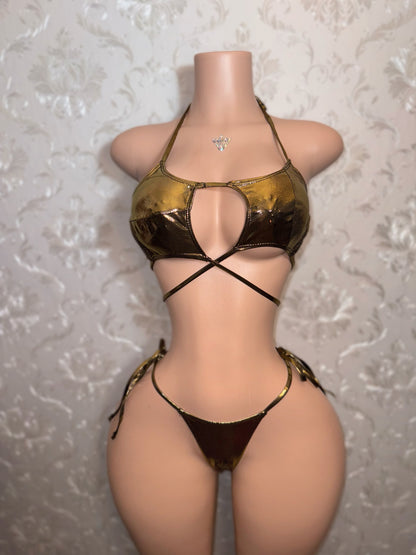 Scotlynd — Metallic Bronze Star Kini