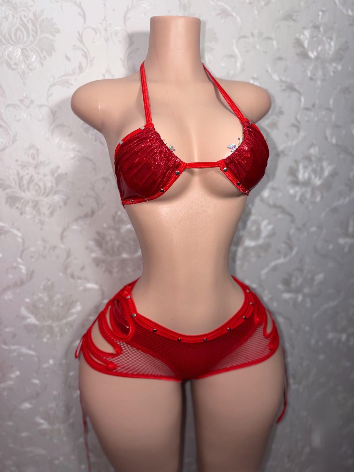 Stunna Girl 3 Piece Low Rise Shorts Set