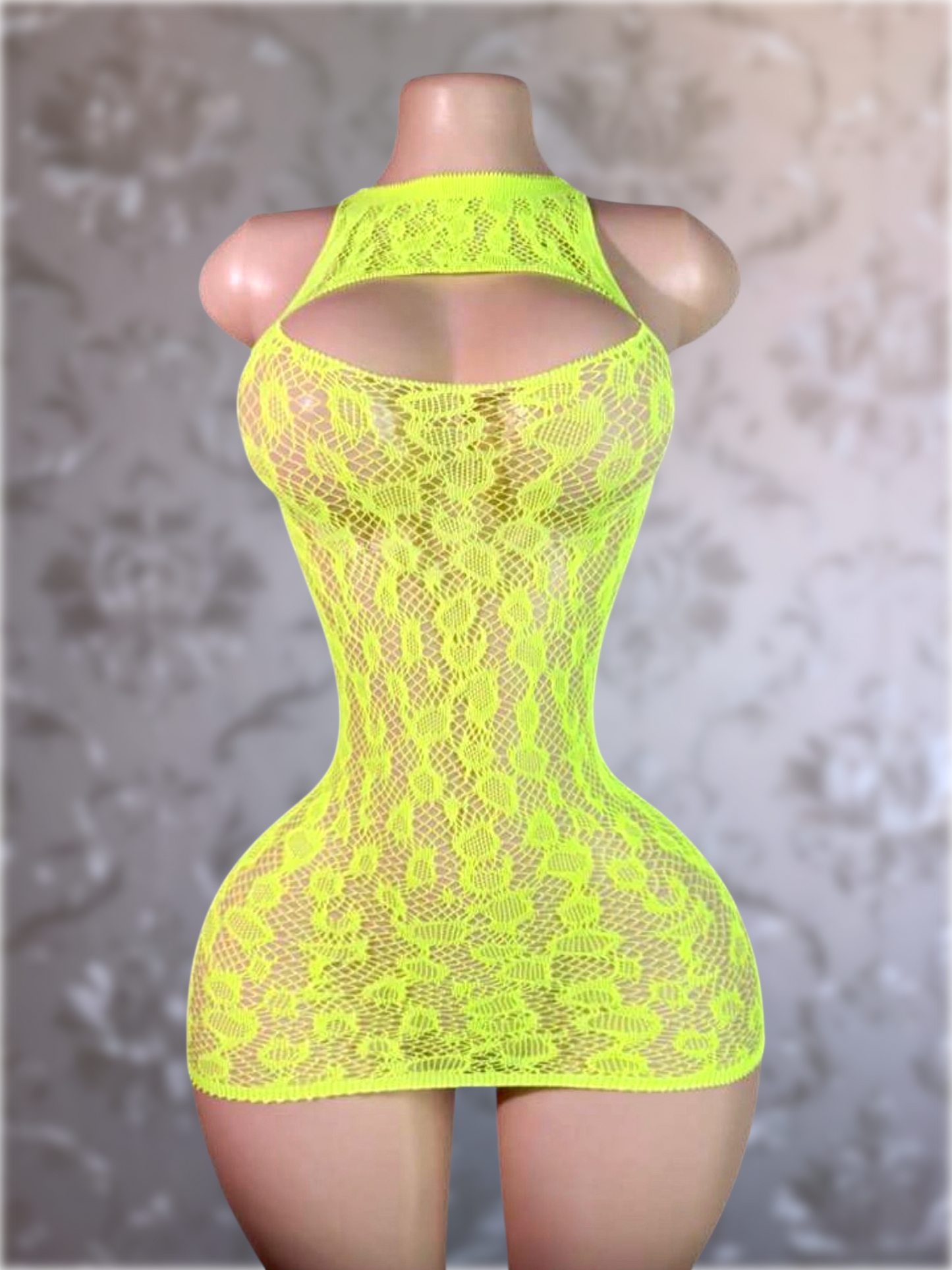 Royalty Cheetah Fishnet Plain or Stoned Dress Fits XS-L Romper Fits XS-M