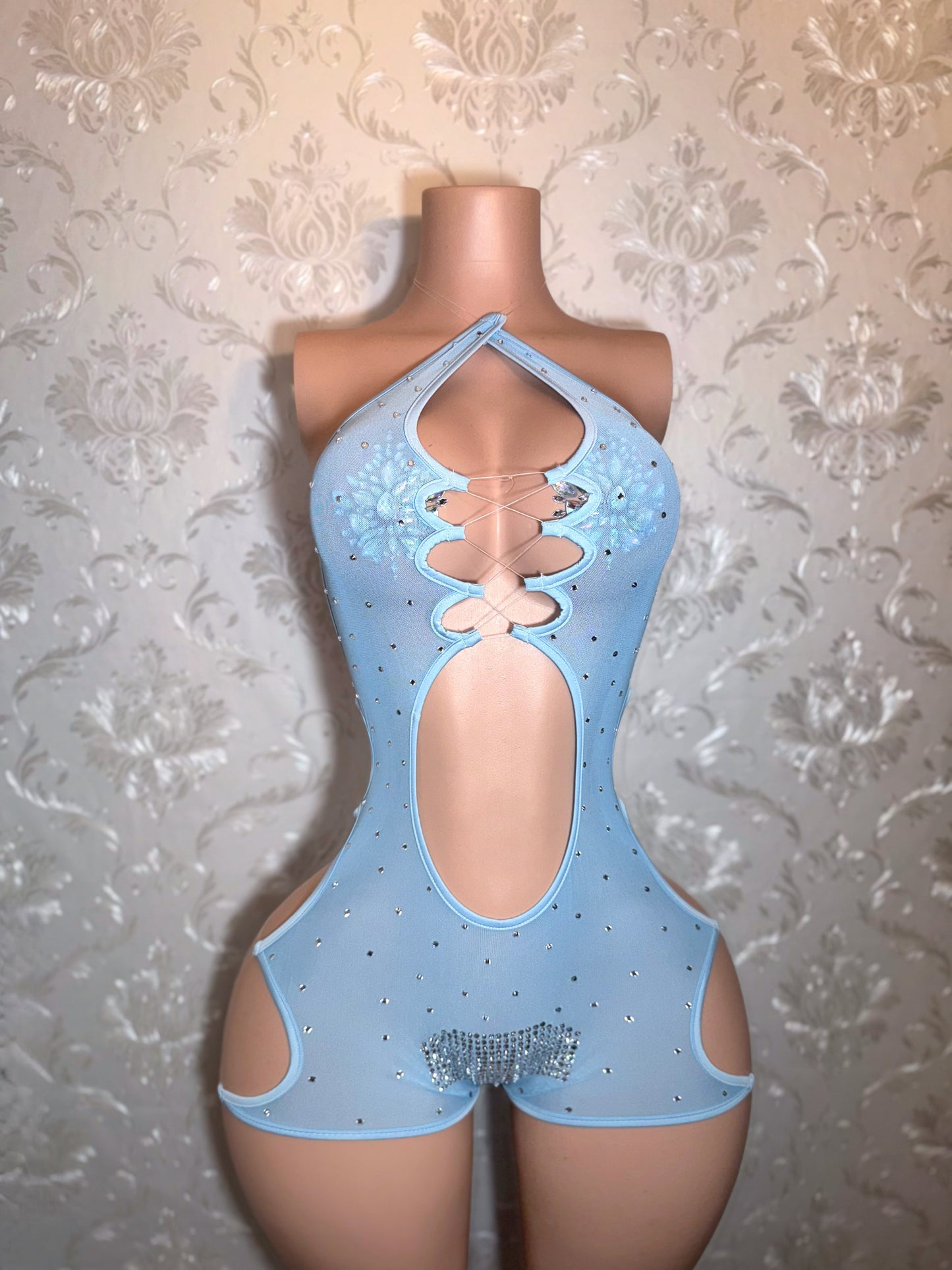 Seraphina Mesh Romper Fits XS-XL