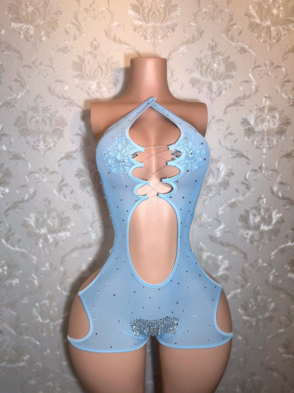 Seraphina Mesh Romper Fits XS-XL