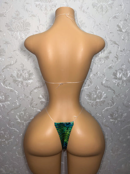 Sea Green Indya Triangle Bikini