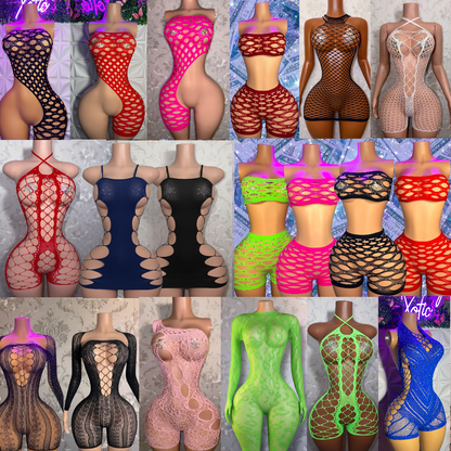 Wholesale Stripper Outfits 40-60% OFF 10 Piece Bundle, Fits XS-L