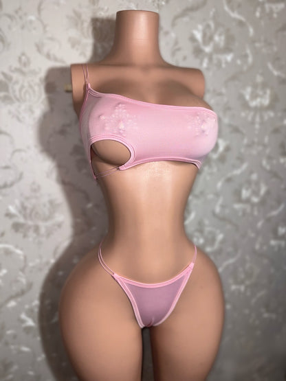 Mylk - 2 Piece Asymmetrical Bikini