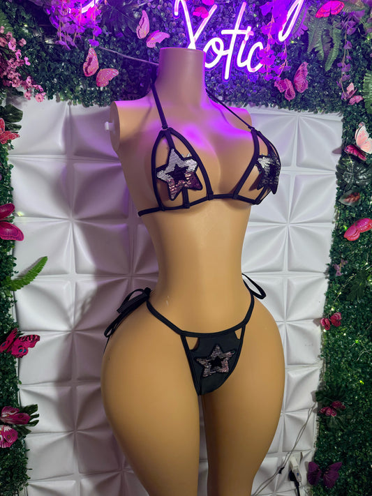 Starkini- Sequin Star Bikini