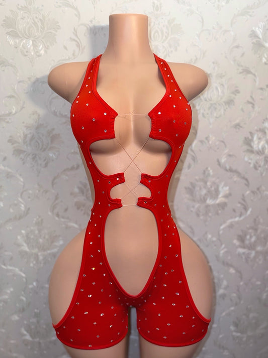 Don’t Play With Me Romper Fits S-L