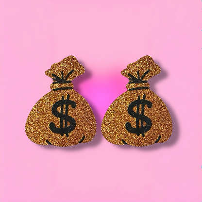 Money Bag Glitter Pasties