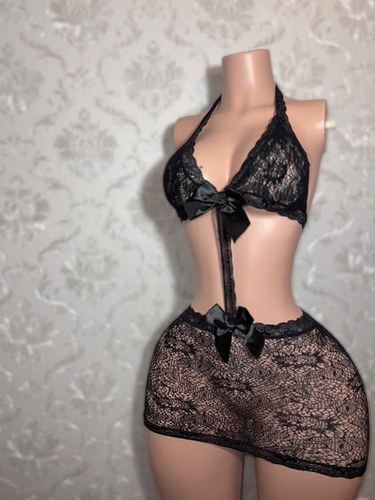 Princess of Hearts — Lace Dress Fits XS-M