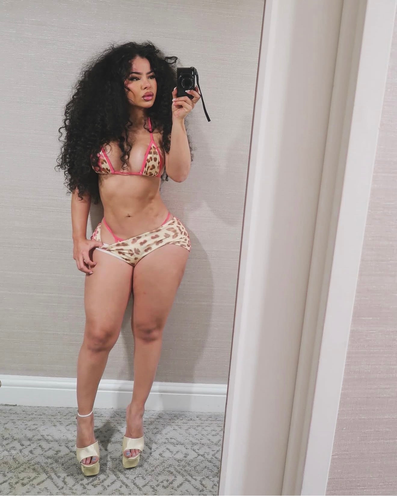 Sunset Blvd Low Rise Cheetah 3 Piece