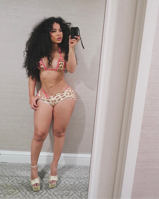 Sunset Blvd Low Rise Cheetah 3 Piece