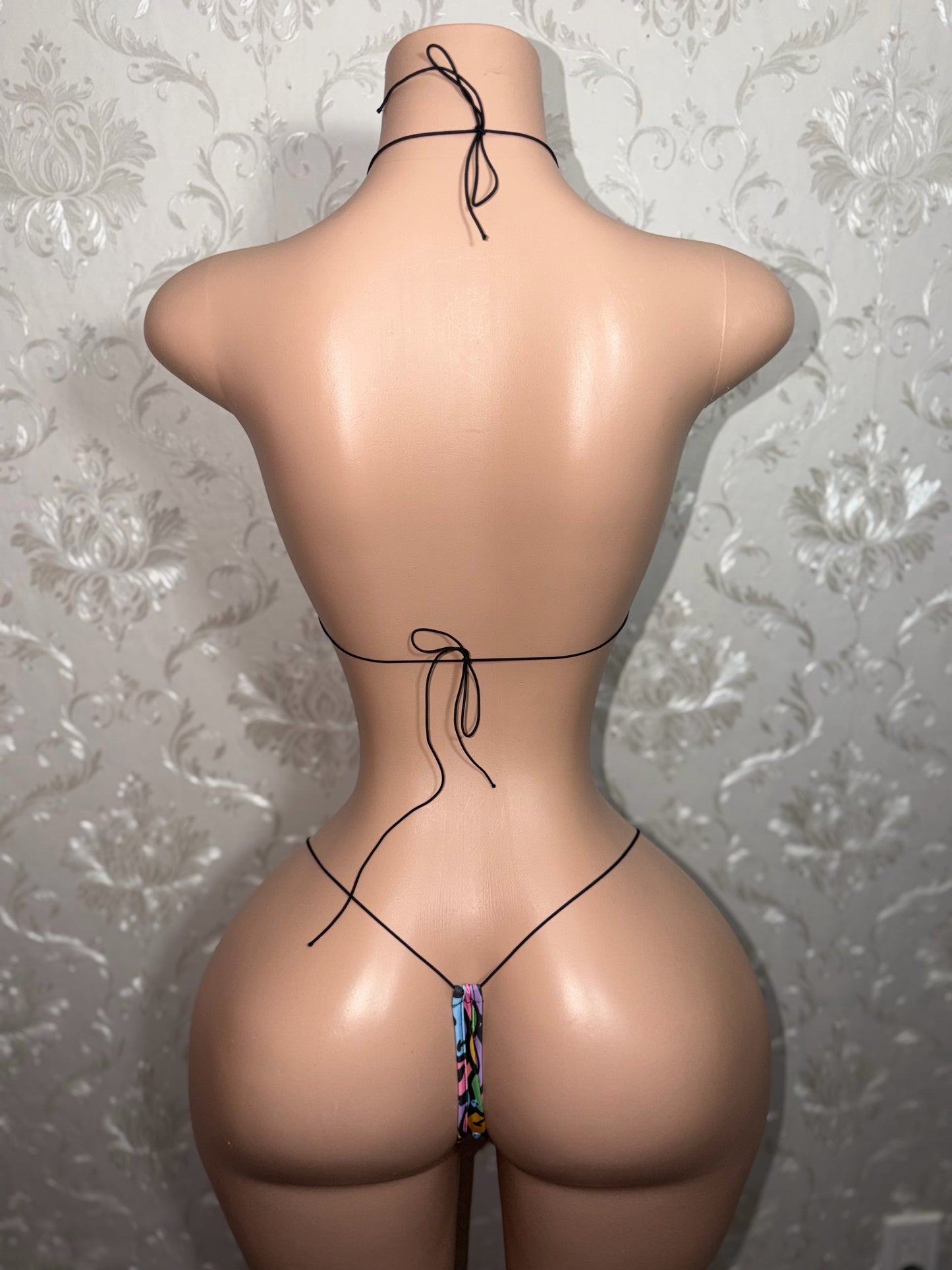 Fruity Pebbles Smiley Face Bikini