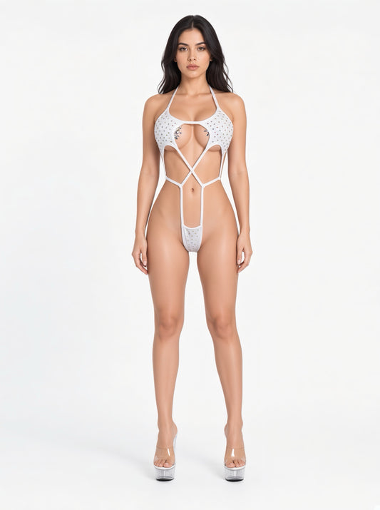Don Who Leo Star Top Criss Cross One Piece Fits XS-M