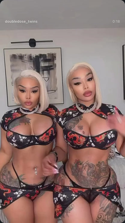 Dragon Slayer 4 Piece Geisha Set